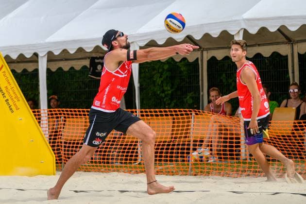 Urlaubsguru Beach Tour WVV Premiumcup, 29 06 2024 Jonathan Erdmann Urlaubsguru Beach Tour WVV Premiumcup, Coesfeld on 29 06 2024 Copyright: xBEAUTIFULxSPORTS PeterxWeberx
