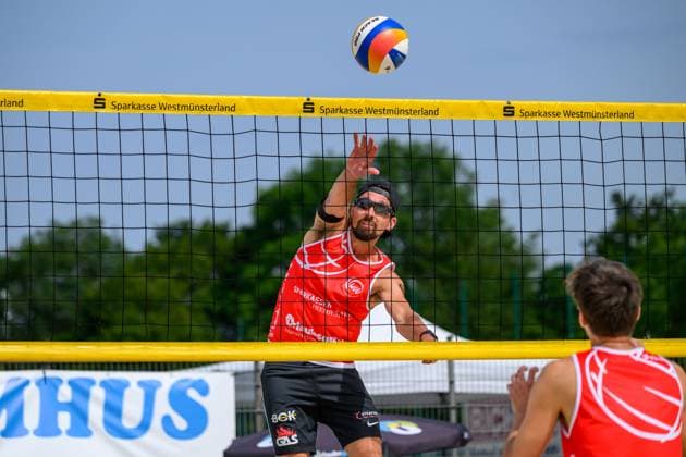 Urlaubsguru Beach Tour WVV Premiumcup, 29 06 2024 Jonathan Erdmann Urlaubsguru Beach Tour WVV Premiumcup, Coesfeld on 29 06 2024 Copyright: xBEAUTIFULxSPORTS PeterxWeberx