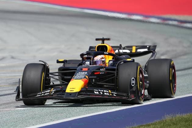 Formula 1 Austrian Grand Prix 2024 30 06 2024, Red Bull Ring, Spielberg, Formula 1 Austrian Grand Prix 2024 , pictured Max Verstappen NLD , Oracle Red Bull Racing nordphotoxGmbHx xBratic nph00250