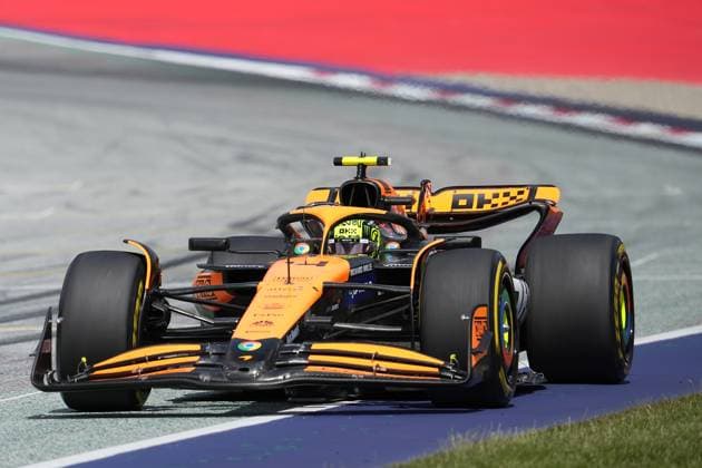 Formula 1 Austrian Grand Prix 2024 30 06 2024, Red Bull Ring, Spielberg, Formula 1 Austrian Grand Prix 2024 , in the picture Lando Norris GBR , McLaren F1 Team nordphotoxGmbHx xBratic nph00250