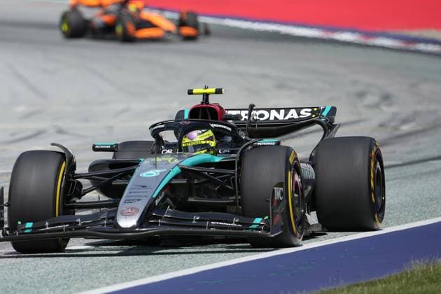 Formula 1 Austrian Grand Prix 2024 30 06 2024, Red Bull Ring, Spielberg, Formula 1 Austrian Grand Prix 2024 , pictured Lewis Hamilton GBR , Mercedes AMG Petronas Formula One Team nordphotoxGmbHx xBratic nph00250