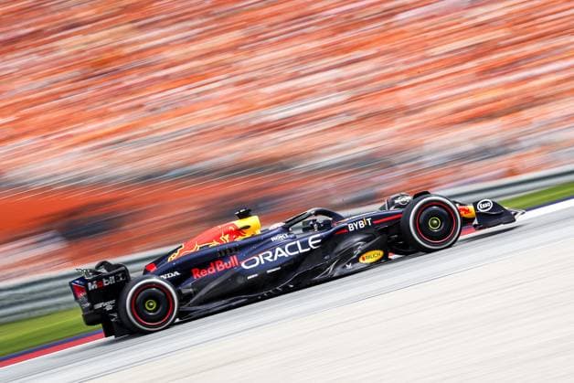 SPIELBERG - Max Verstappen (Red Bull Racing) during the Austrian Grand Prix on the Red Bull Ring race circuit. ANP SEM VAN DER WAL xVIxANPxSportx xxANPxIVx 502429245 originalFilename: 502429245.jpg