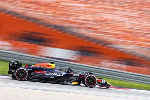 SPIELBERG - Max Verstappen (Red Bull Racing) during the Austrian Grand Prix on the Red Bull Ring race circuit. ANP SEM VAN DER WAL xVIxANPxSportx xxANPxIVx 502429820 originalFilename: 502429820.jpg