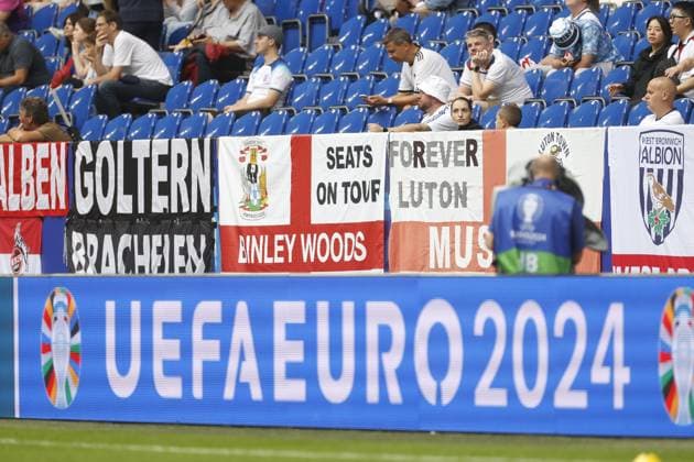 GELSENKIRCHEN, 30-06-20204, Stadium Veltins Arena, European Football Championship Euro2024, Round of 16 match no.40 between England and Slovakia. England - Slovakia (Euro2024)  x25640442x Copyright: