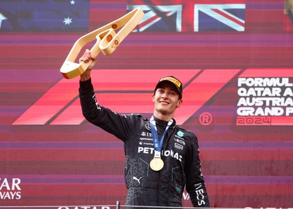 Formula 1, Austrian GP in Spielberg, winner George Russell