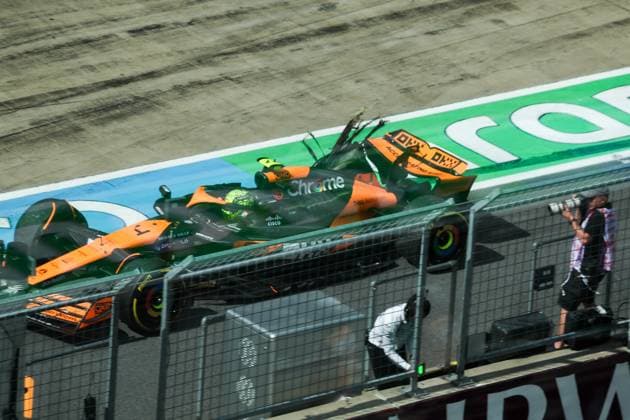 4 Lando Norris GBR, McLaren Formula 1 Team , F1 Grand Prix of Austria at Red Bull Ring on June 30, 2024 in Spielberg, Austria Photo by HOCH ZWEI Spielberg Austria