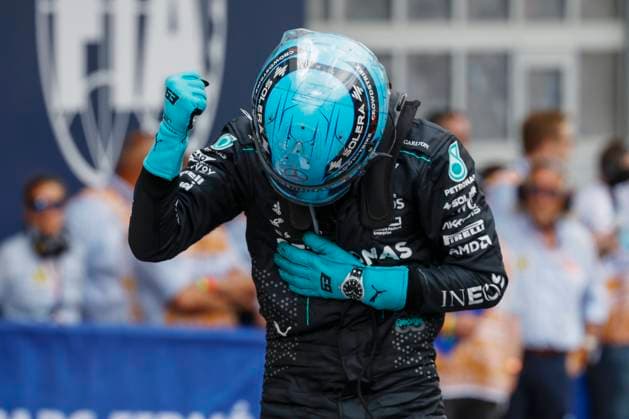 63 George Russell GBR, Mercedes AMG Petronas F1 Team , F1 Grand Prix of Austria at Red Bull Ring on June 30, 2024 in Spielberg, Austria Photo by HOCH ZWEI Spielberg Austria