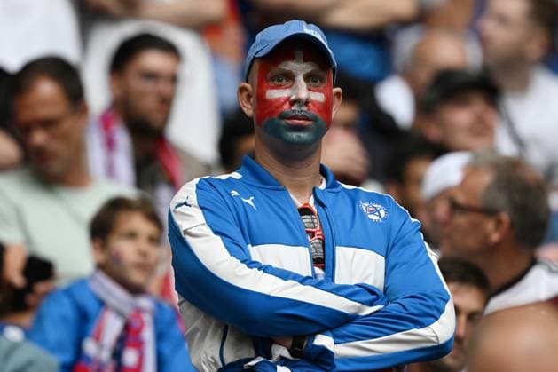 EURO 2024, England - Slowakei Db Gelsenkirchen (Germania) 30 06 2024 - Euro 2024 Inghilterra-Slovacchia foto Daniele Buffa Image nella foto: tifosi Slovacchia 
