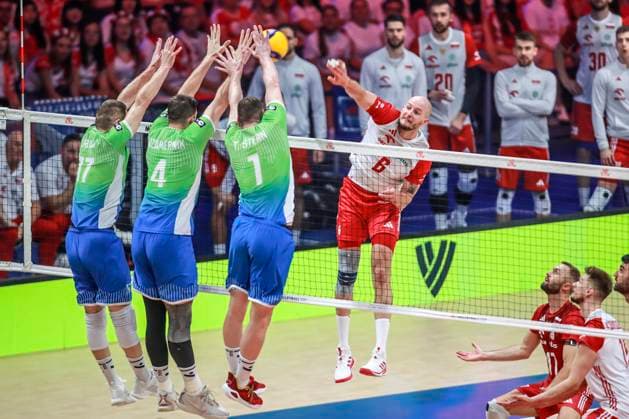 Volleyball, FIVB Nations League, Slovenia - Poland
