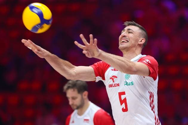 Volleyball, FIVB Nations League, Spiel um Platz 3, Polen - Slowenien LODZ 30.06.2024 SIATKOWKA MEZCZYZN LIGA NARODOW 2024 TURNIEJ FINALOWY - MECZ O 3 MIEJSCE: SLOWENIA - POLSKA --- MENS VOLLEYBALL NATIONS LEAGUE 2024 FINAL ROUND - BRONZE MEDAL MATCH IN LODZ: SLOVENIA - POLAND N Z LUKASZ KACZMAREK FOT. ANNA KLEPACZKO FOTOPYK NEWSPIX.PL --- Newspix.pl POLAND OUT!  240630LUM006