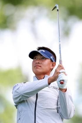 Rocket Mortgage Classic Carl Yuan of Dalian, China hits from the 6th fairway during the final round of the Rocket Mortgage Classic at Detroit Golf Club on Sunday, June 30, 2024 in Detroit, Michigan. Detroit Michigan United States  Copyright: xAmyxLemusx originalFilename:lemus-rocketmo240630_np4El.jpg