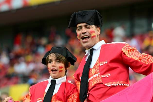 Fans Spain, Spain vs. Georgia, Football, UEFA Euro 2024, Round of 16, 30 06 2024 Cologne North Rhine-Westphalia Germany Copyright: xkolbert-press MarcxNiemeyerx