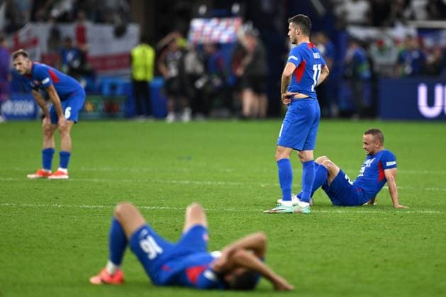 Sport Bilder des Tages EURO 2024, England - Slowakei Db Gelsenkirchen (Germania) 30 06 2024 - Euro 2024 Inghilterra-Slovacchia foto Daniele Buffa Image nella foto: Slovacchia 