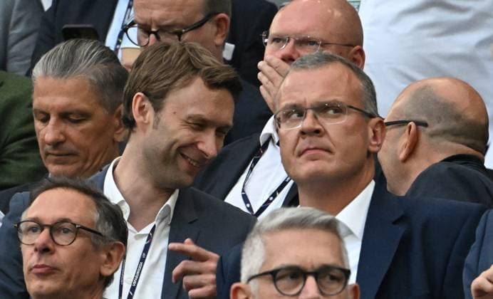 30 06 2024, xsltx, European Football Championship 2024 1 8 Final, Spain Georgia emspor, v l Manager Simon Rolfes Bayer Leverkusen DFL DFB REGULATIONS PROHIBIT ANY USE OF PHOTOGRAPHS as IMAGE SEQUENCES and or QUASI VIDEO Köln