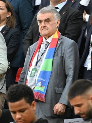 30 06 2024, xsltx, European Football Championship 2024 1 8 Final, Spain Georgia emspor, v l Herbert Reul Minister of the Interior of the State of North Rhine-Westphalia DFL DFB REGULATIONS PROHIBIT ANY USE OF PHOTOGRAPHS as IMAGE SEQUENCES and or QUASI VIDEO Cologne