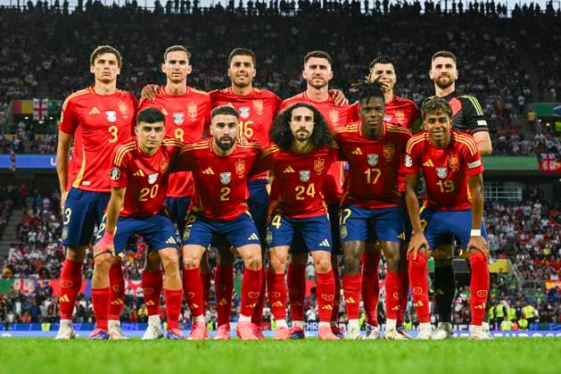 Team photo Spain , Spain vs Georgia, Football, UEFA Euro 2024, Round of 16, 30 06 2024 Cologne North Rhine-Westphalia Germany Copyright: xkolbert-press MarcxNiemeyerx