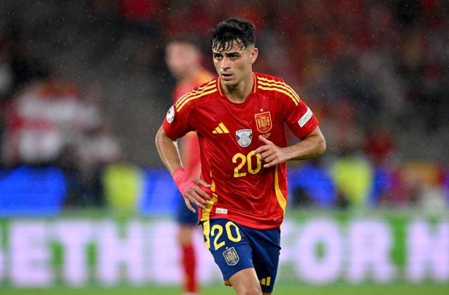Football Euro 2024 Round of 16 30 06 2024 Spain Georgia Pedri Spain