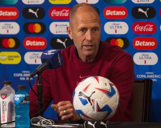 Football, Copa America, USA national team, Press conference
