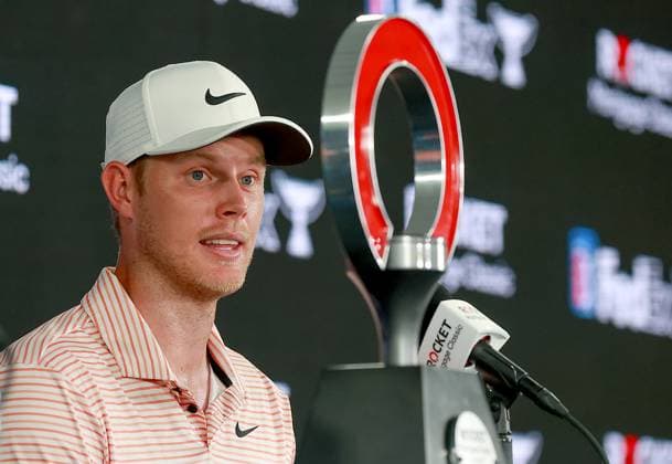 Rocket Mortgage Classic Cameron Davis of Australia is interviewed after winning he Rocket Mortgage Classic at Detroit Golf Club on Sunday, June 30, 2024 in Detroit, Michigan. Detroit Michigan United States  Copyright: xAmyxLemusx originalFilename:lemus-rocketmo240630_nplg1.jpg