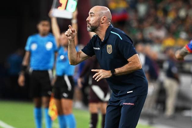 RECORD DATE NOT STATED Copa America USA 2024 Ecuador vs Mexico Felix Sanchez head coach of Ecuador during the CONMEBOL Copa America 2024 group B match between Ecuador and Mexico, at State Farm Stadium, on June 30, 2024 in Glendale, Arizona, United States. GLENDALE ARIZONA UNITED STATES  Copyright: xDavidxLeahx 20240630211256_CA_GB_2024_ECU_MEX_SANCHEZ208