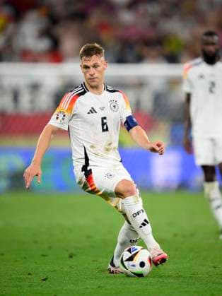 Joshua KIMMICH GER Action, Round of 16, Match M37, Germany GER Denmark DEN 2 0, on 29 06 2024 in Dortmund Germany European Football Championship 2024 from 14 06 14 07 2024 in Germany Â