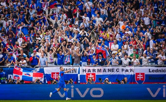 Gelsenkirchen, Germany 30th Jun 2024 Ivan Schranz Slovakia England Slovakia England Slovakia 30 06 2024