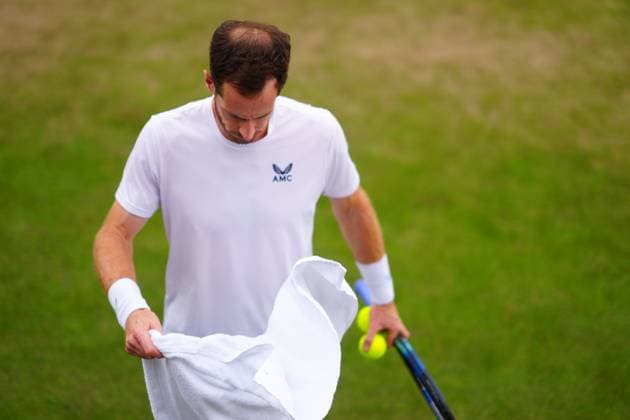 Andy Murray practises Wimbledon Tennis Championships, Day 1, The All England Lawn Tennis and Croquet Club, London, UK - 01 Jul 2024  Copyright: xJavierxGarcia Shutterstockx 14565033bd