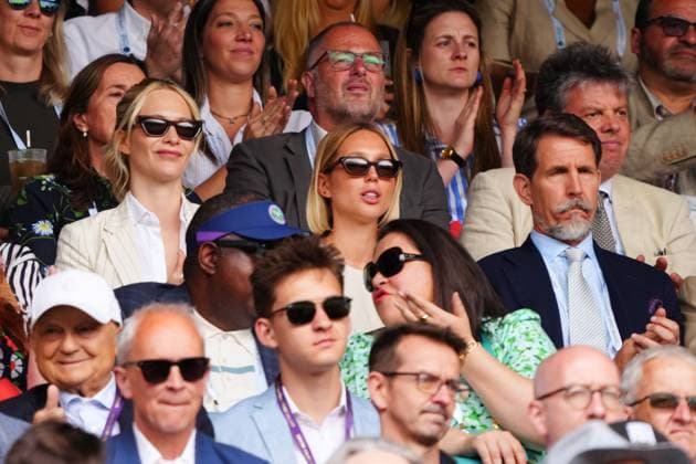 Poppy Delevingne, Princess Maria-Olympia and Crown Prince Pavlos Wimbledon Tennis Championships, Day 1, The All England Lawn Tennis and Croquet Club, London, UK - 01 Jul 2024  Copyright: xJavierxGarcia Shutterstockx 14565033cb