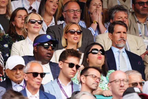 Poppy Delevingne, Princess Maria-Olympia and Crown Prince Pavlos Wimbledon Tennis Championships, Day 1, The All England Lawn Tennis and Croquet Club, London, UK - 01 Jul 2024  Copyright: xJavierxGarcia Shutterstockx 14565033cc