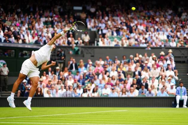 Carlos Alcaraz during his first round match Wimbledon Tennis Championships, Day 1, The All England Lawn Tennis and Croquet Club, London, UK - 01 Jul 2024  Copyright: xJavierxGarcia Shutterstockx 14565033dy