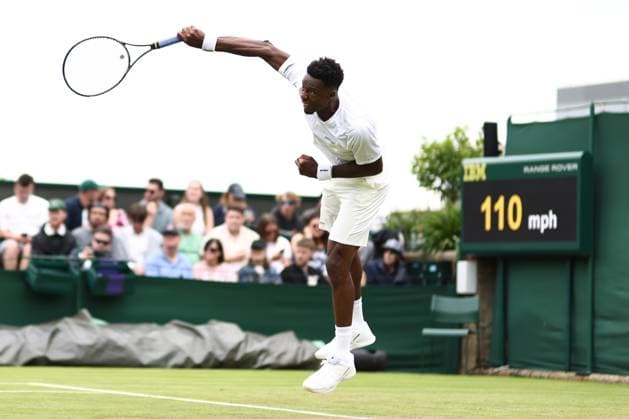 Gael Monfils of France Wimbledon Tennis Championships, Day 1, The All England Lawn Tennis and Croquet Club, London, UK - 01 Jul 2024  Copyright: xJamesxMarsh Shutterstockx 14565034bj