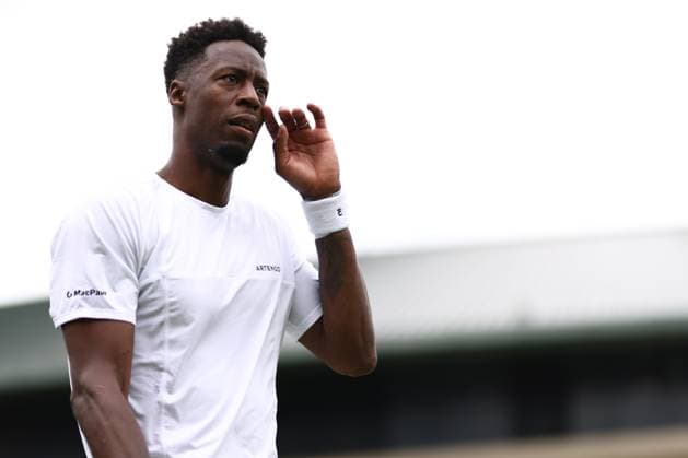 Gael Monfils of France Wimbledon Tennis Championships, Day 1, The All England Lawn Tennis and Croquet Club, London, UK - 01 Jul 2024  Copyright: xJamesxMarsh Shutterstockx 14565034bp