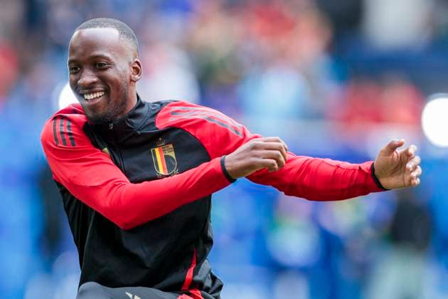UEFA EURO 2024 France Belgium 01 07 2024 Dodi Lukebakio Belgium, 14 UEFA EURO 2024 Round of 16 France Belgium Düsseldorf Arena, Düsseldorf on 01 07 2024 Copyright: xBEAUTIFULxSPORTS Meuselx