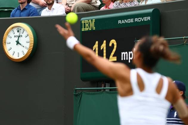 Qinwen Zheng of China Wimbledon Tennis Championships, Day 1, The All England Lawn Tennis and Croquet Club, London, UK - 01 Jul 2024  Copyright: xJamesxMarsh Shutterstockx 14565034cf