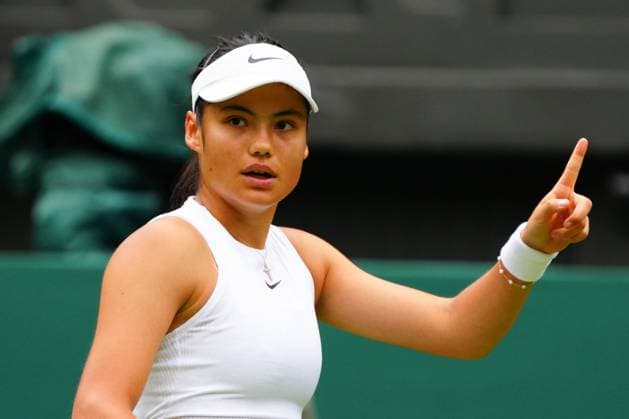Emma Raducanu during her first round match Wimbledon Tennis Championships, Day 1, The All England Lawn Tennis and Croquet Club, London, UK - 01 Jul 2024  Copyright: xJavierxGarcia Shutterstockx 14565033ha