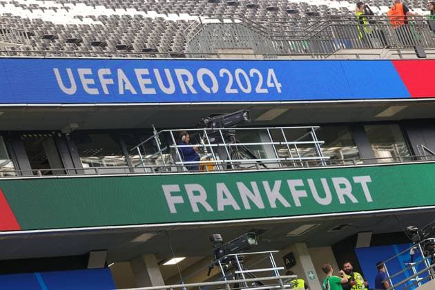 Frankfurt Arena Frankfurt am Main, UEFA EURO 2024 Germany, Monday 1 Jul 2024 Round of 16, Portugal Slovenia, symbolic photo, symbolic image Frankfurt UEFA EURO 2024 Copyright: JoaquimxFerreira