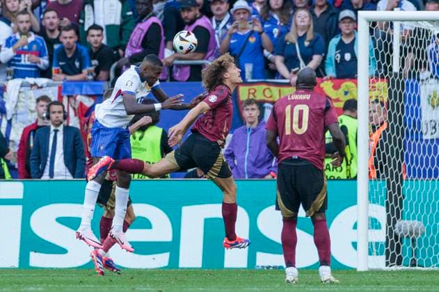 UEFA EURO 2024 France Belgium 01 07 2024 Marcus Thuram France, 15 with a chance UEFA EURO 2024 Round of 16 France Belgium Düsseldorf Arena, Düsseldorf on 01 07 2024 Copyright: xBEAUTIFULxSPORTS Meuselx