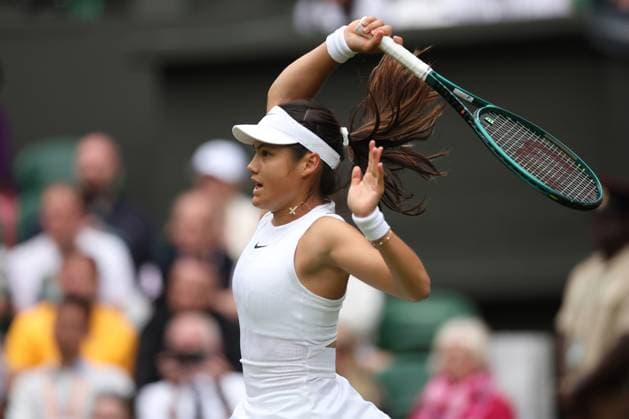 Emma Raducanu of Great Britain Wimbledon Tennis Championships, Day 1, The All England Lawn Tennis and Croquet Club, London, UK - 01 Jul 2024  Copyright: xEllaxLing Shutterstockx 14565035ah