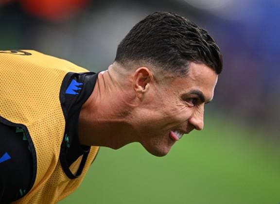 Germany Soccer Euro 2024 Portugal - Slovenia 8720712 01.07.2024 Portugal s Cristiano Ronaldo prepares to warm up before the UEFA EURO, EM, Europameisterschaft,Fussball 2024 round of 16 soccer match between Portugal and Slovenia at the Frankfurt Arena in Frankfurt am Main, Germany. Alexey Filippov Sputnik Germany  Copyright: xAlexeyxFilippovx