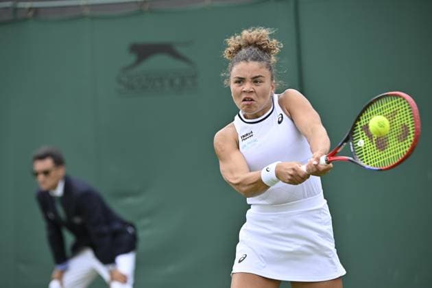 Tennis : Wimbledon 2024 - England - Jasmine Paolini - Italia Tennis : Wimbledon 2024 - England - 01 07 2024 ChrysleneCaillaud Panoramic 