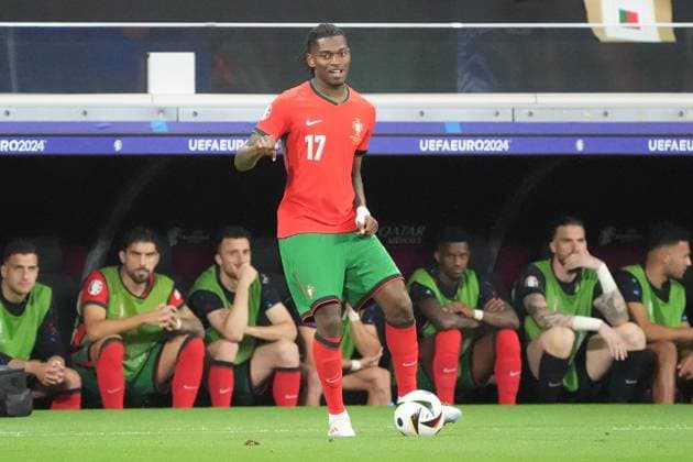 Rafael Leao Portugal, 17 Frankfurt 01 07 2024 Portugal vs Slovenia, EURO2024, M41 Round of 16, EM Arena Frankfurt