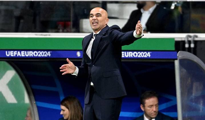 Football Euro 2024 Round of 16 01 07 2024 Portugal Slovenia Coach Roberto Martinez Portugal