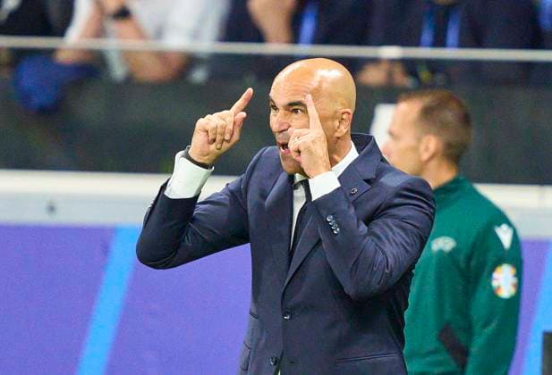 Roberto Martinez, POR head coach, team manager, Trainer, in the best of 16 match PORTUGAL - SLOVENIA of the UEFA European Championships 2024 on Jul 01, 2024 in Frankfurt, Germany.