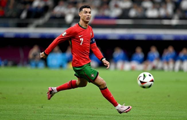 Football Euro 2024 Round of 16 01 07 2024 Portugal Slovenia Cristiano Ronaldo Portugal