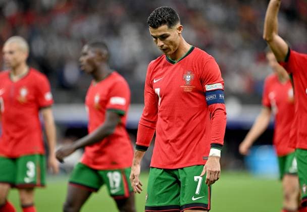 Football Euro 2024 Round of 16 01 07 2024 Portugal Slovenia Cristiano Ronaldo Portugal