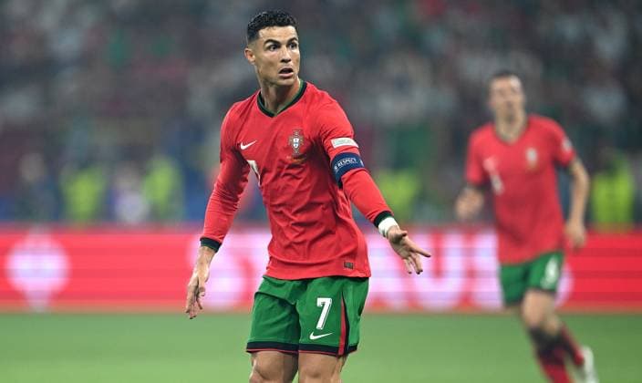Football Euro 2024 Round of 16 01 07 2024 Portugal Slovenia Cristiano Ronaldo Portugal