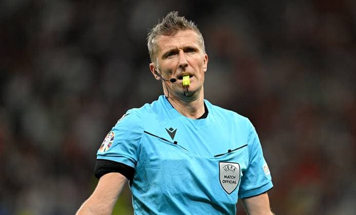Football Euro 2024 Round of 16 01 07 2024 Portugal Slovenia Referee Daniele Orsato ITA, Italy