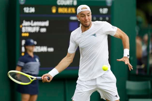 Jan Lennard Struff GER Tennis Wimbledon 2024 Grand Slam ITF ATP WTA AELTC London Great Britain 1 July 2024 Copyright: xJuergenxHasenkopfx
