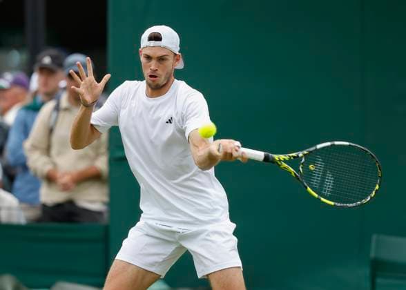 Maximilian Marterer GER Tennis Wimbledon 2024 Grand Slam ITF ATP WTA AELTC London Great Britain 1 July 2024 Copyright: xJuergenxHasenkopfx