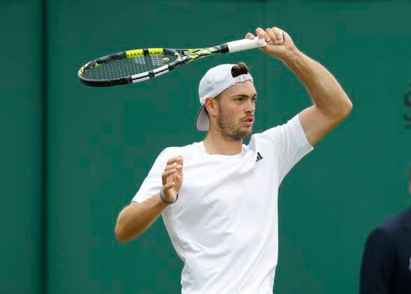 Maximilian Marterer GER Tennis Wimbledon 2024 Grand Slam ITF ATP WTA AELTC London Great Britain 1 July 2024 Copyright: xJuergenxHasenkopfx